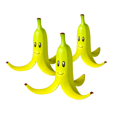 Triple banane - trois bananes qui tournent autour de votre véhicule.